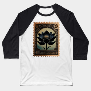 MTG - Black Lotus Stamp - Postage Stamp Series Baseball T-Shirt